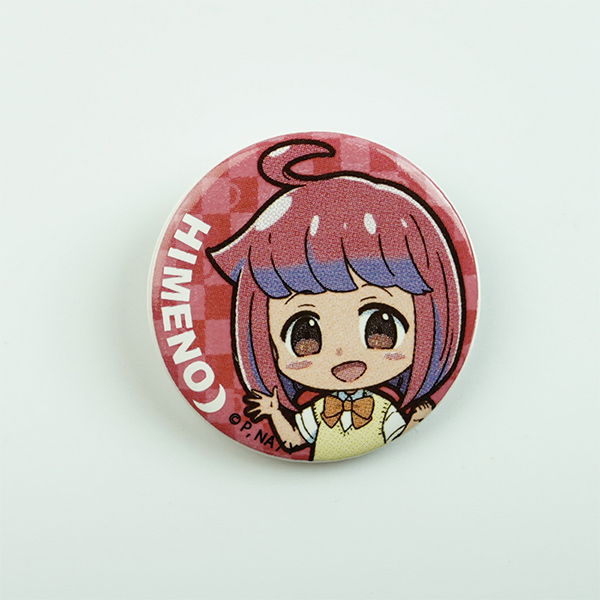 やくも2D美濃焼タイル　ブローチ