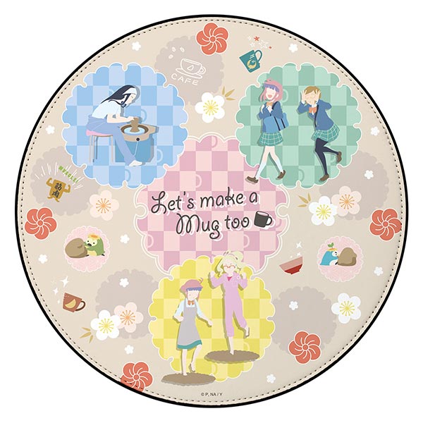 やくならマグカップも PUレザーマウスパッド : キャラクター